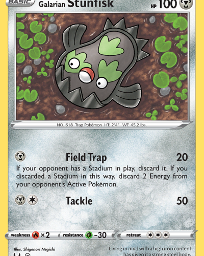 Galarian Stunfisk