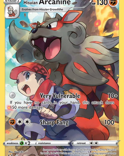 Hisuian Arcanine