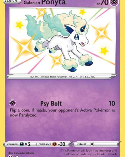 Galarian Ponyta